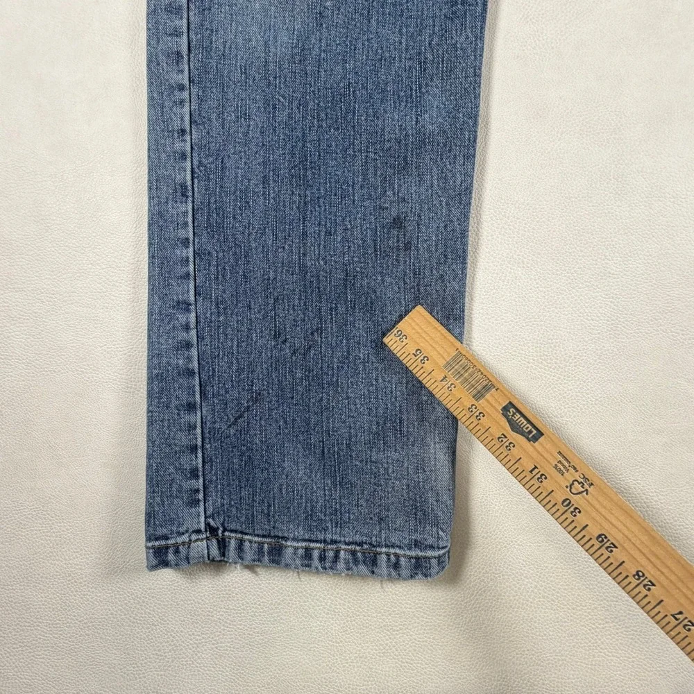 Vintage Levis 511 Slim Fit Jeans Mens 32x34 Blue Denim Straight Leg Cotton